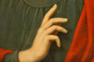 Lot 27 - MANNER OF GUIDO RENI  Christ  oil on canvas,...