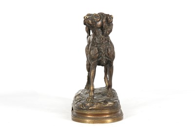 Lot 108 - JULES MOIGNIEZ (FRENCH, 1835-1894): A BRONZE...