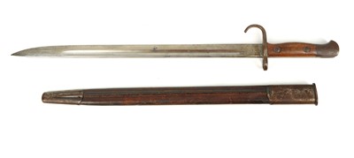 Lot 44 - A rare very early 1907 pattern SMLE bayonet,...