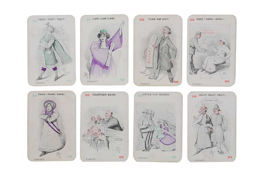 Lot 211 - 'Panko' or 'Votes for Women' card game  First...
