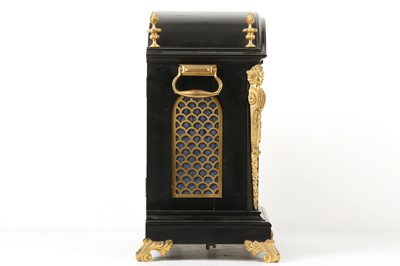 Lot 184 - A LATE 19TH CENTURY ENGLISH EBONISED AND GILT...