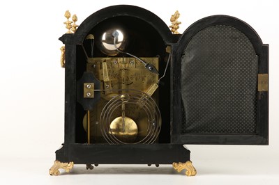 Lot 184 - A LATE 19TH CENTURY ENGLISH EBONISED AND GILT...