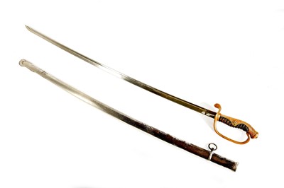 Lot 116 - Japanese Army officer's kyu-gunto sword,...