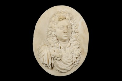 Lot 52 - A FINE EARLY 18TH CENTURY MARBLE PORTRAIT...