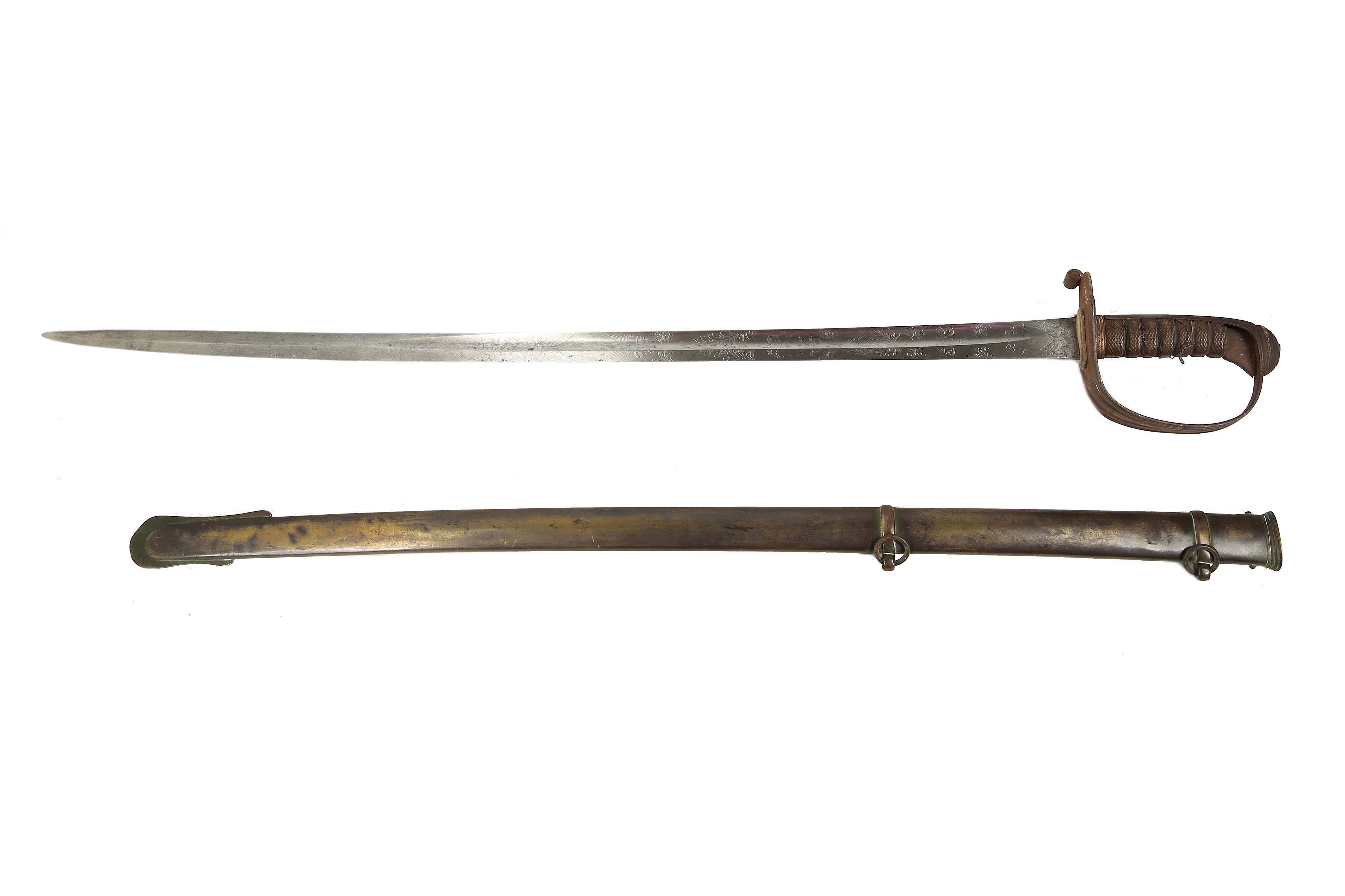 Lot 130 - Victorian (circa 1860-1870) rifles officer's