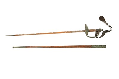 Lot 113 - A sword of Prussian infantry officer's style,...