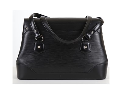 Lot 105 - Louis Vuitton Black Epi Bagatelle GM, c. 2009,...