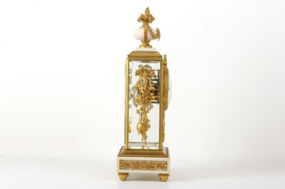 Lot 121 - A LATE 19TH CENTURY FRENCH GILT BRONZE AND...
