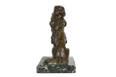 Lot 226 - A FIRST HALF 20TH CENTURY BRONZE FIGURE OF A...