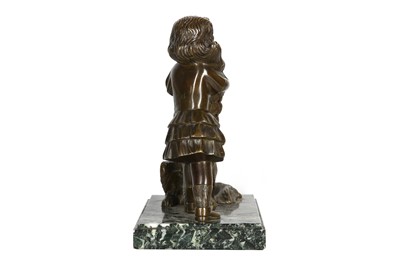 Lot 226 - A FIRST HALF 20TH CENTURY BRONZE FIGURE OF A...