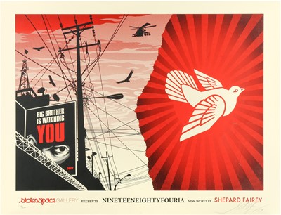 Lot 317 - SHEPARD FAIREY (AMERICAN B. 1970)