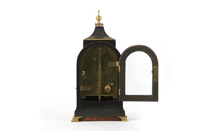 Lot 213 - A LATE 18TH CENTURY EBONISED AND GILT BRASS...