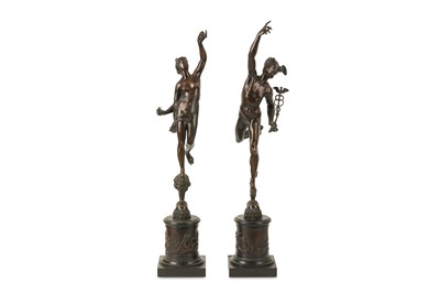 Lot 27 - AFTER GIAMBOLOGNA (ITALIAN, 1529-1608): A PAIR...