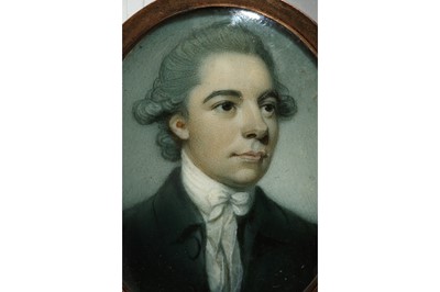 Lot 17 - RICHARD CROSSE (BRITISH 1742 - 1810) Portrait...