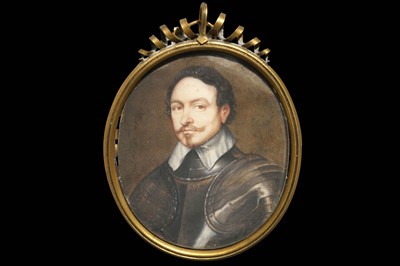 Lot 6 - AFTER SIR ANTHONY VAN DYCK Portrait miniature...