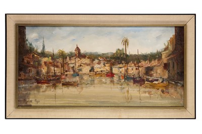 Lot 318 - JORGE AGUILAR-AGON (B.1936) A Spanish Harbour...