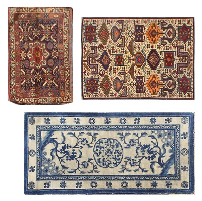 Lot 187 - AN ANTIQUE AFSHAR RUG, SOUTH-WEST PERSIA...