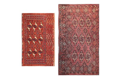 Lot 188 - A TWO YOMUT JUVALS, TURKMENISTAN approx: 33cm....