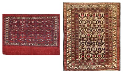 Lot 183 - A KONEGHEND RUG & OMUT JUVAL approx: 132cm. x...