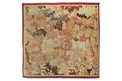 Lot 186 - A TAPESTRY FRAGMENT approx: 5ft.9in. x 5ft.7in....