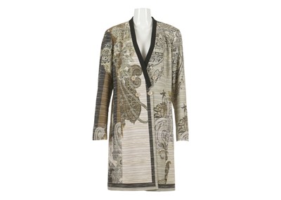 Lot 422 - Etro Brocade Double Breasted Jacket, in shades...