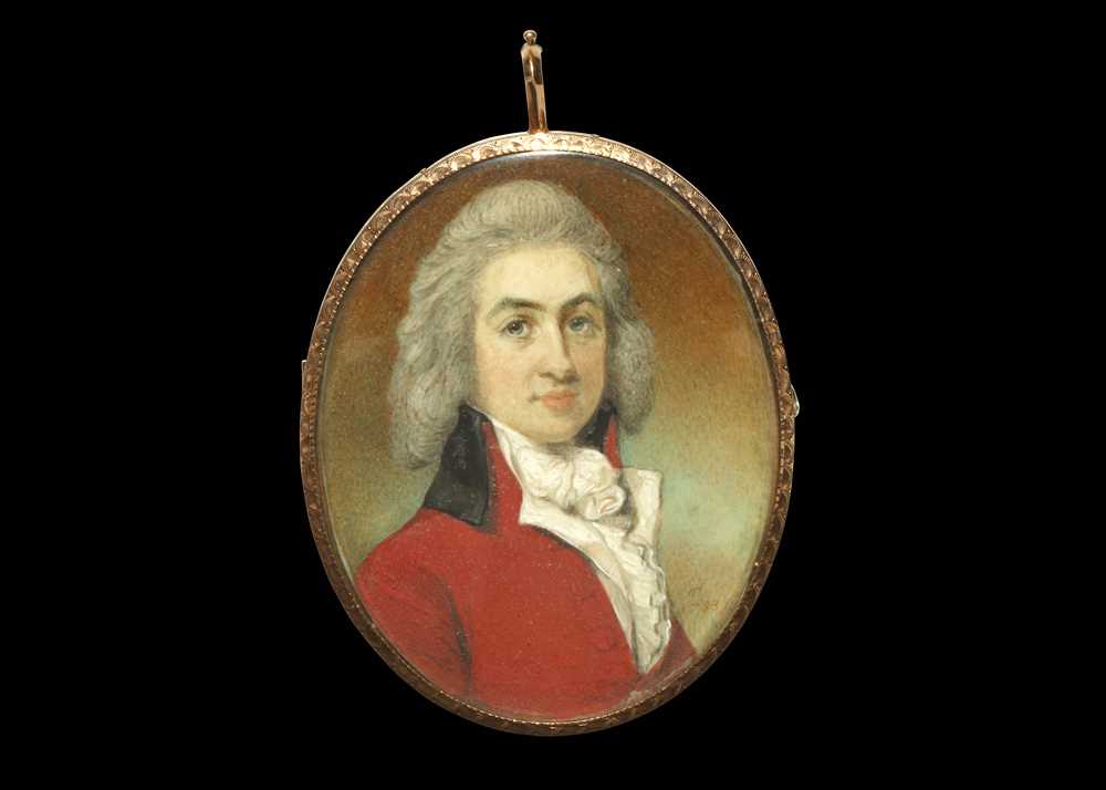 Lot 24 - HORACE HONE (IRISH circa 1756-1825) Portrait...