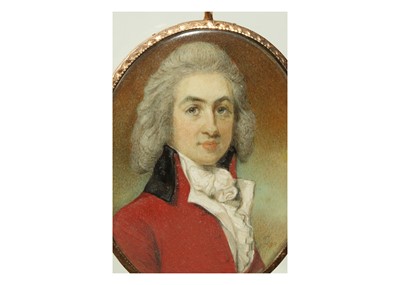 Lot 24 - HORACE HONE (IRISH circa 1756-1825) Portrait...