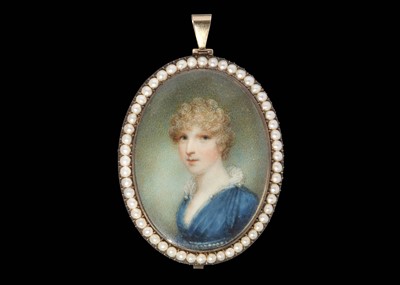 Lot 19 - SAMUEL SHELLEY (BRITISH 1750/6-1808) Portrait...