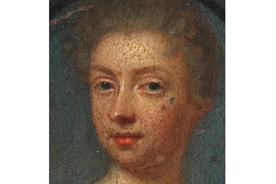 Lot 2 - ENGLISH SCHOOL CIRCA 1700 Portrait miniature...