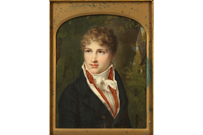 Lot 52 - COMTE FERDINAND DE TASCHER CIRCA 1821 Portrait...
