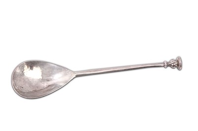Lot 350 - An Arts and Crafts Seal-top spoon, London 1941,...