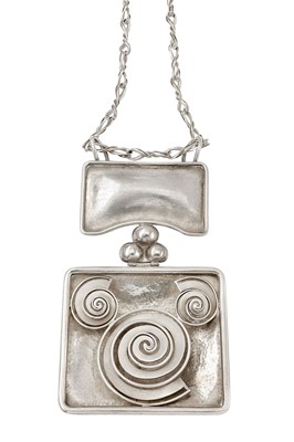 Lot 52 - A pendant, by Lalaounis, circa 1970 The large...