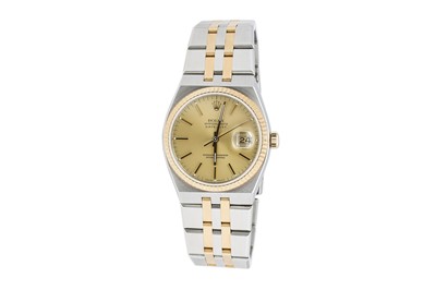 Lot 311 - ROLEX. A GENTS STAINLESS STEEL AND GOLD ...
