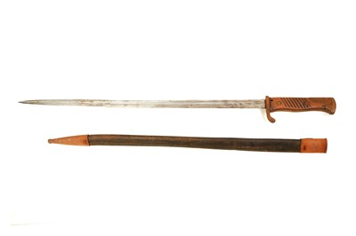 Lot 39 - Rare pre or early-WW1 German bayonet, model...