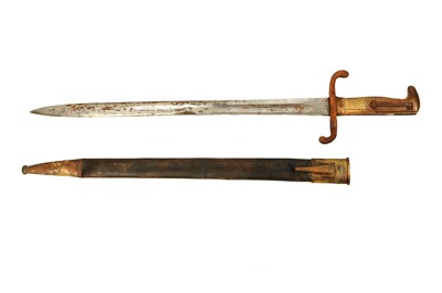 Lot 40 - An Imperial German model 1871 bayonet and...