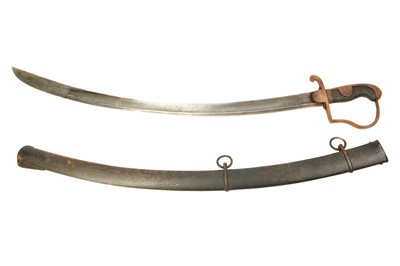 Lot 131 - Blucher-type sabre probably for horse...