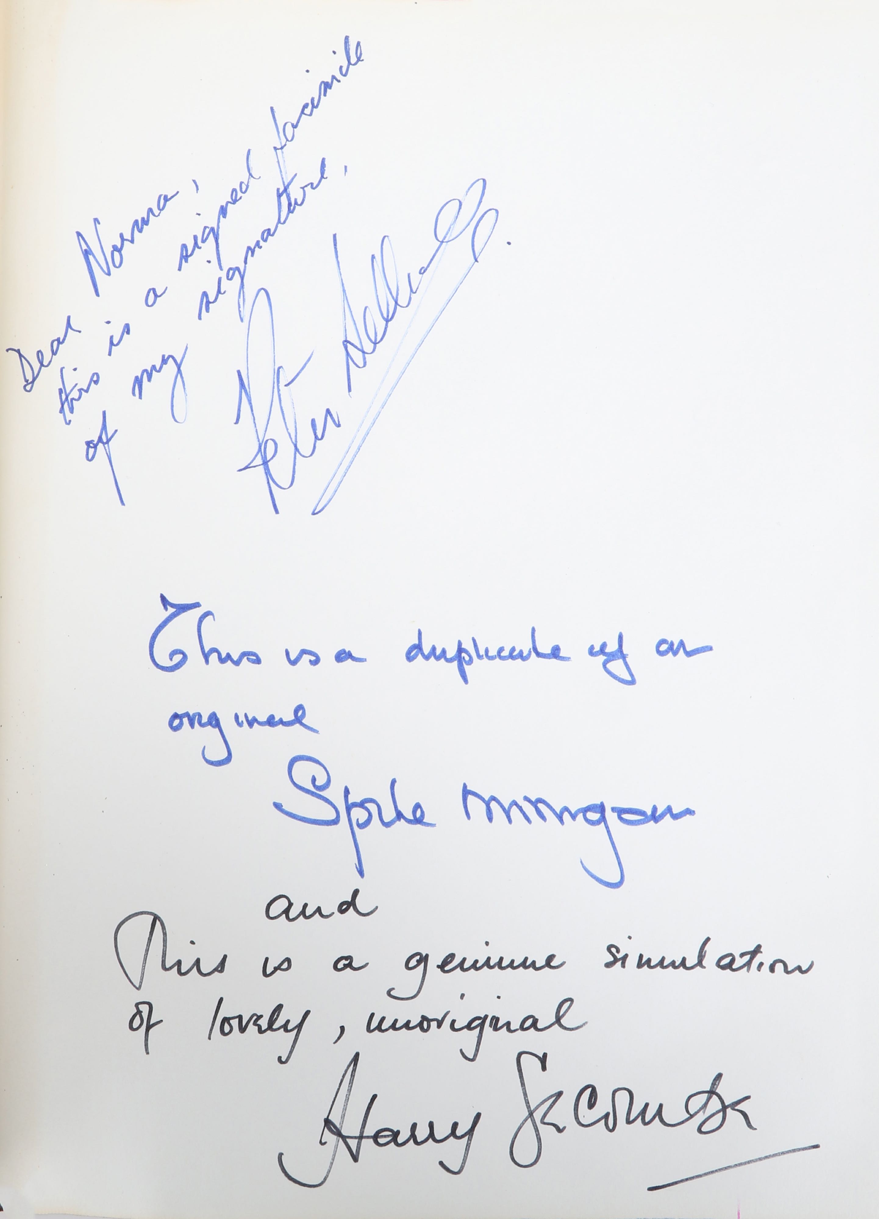 Lot 101 - The Goon The Goon Show Scripts, third