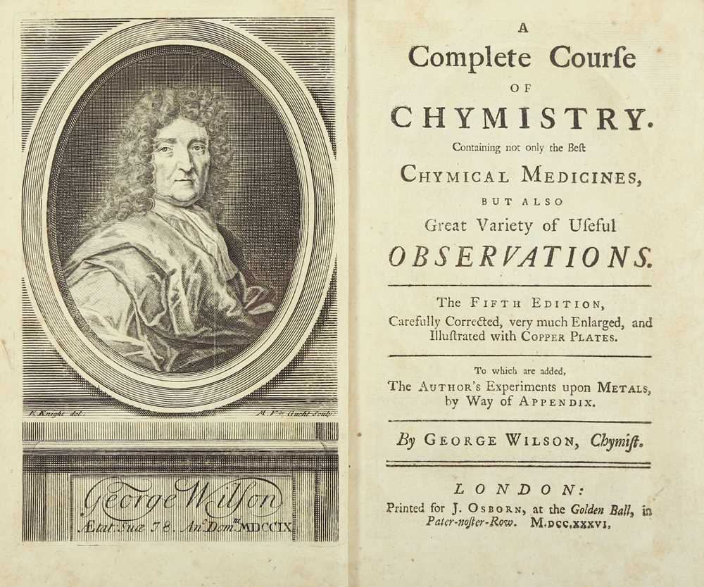 Lot 87 - Chemistry.- [Dossie (Robert)] The Elaboratory...