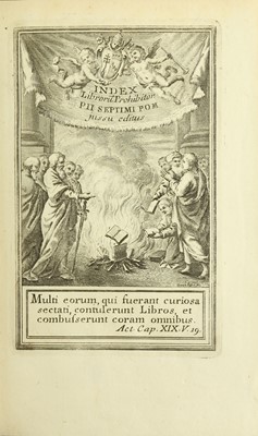 Lot 1 - Antiquaria.- Fabricius (J.A.) Bibliotheca...