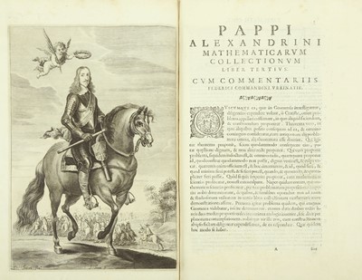 Lot 43 - Pappus (Alexandrinus) Mathematicae...