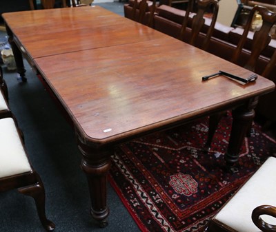 Lot 288 - A fine Victorian mahogany extending dining...