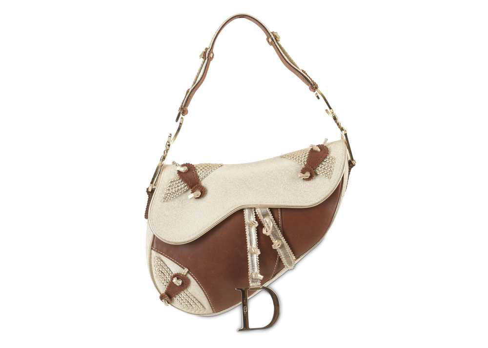 Sold at Auction: Christian Dior Limited Edition Saddle Bag