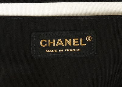 Lot 62 - Chanel Black East West Flap Bag, c. 2003-04,...