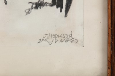 Lot 135 - JOHN HOPWOOD (BRITISH 1942-2015)  A sketch of...