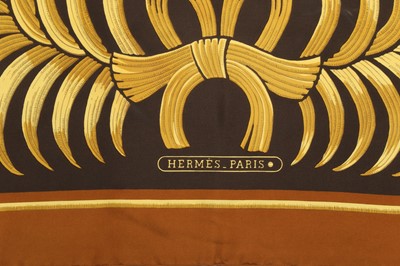 Lot 195 - Hermes 'Tigre Royal' Silk Scarf, designed in...