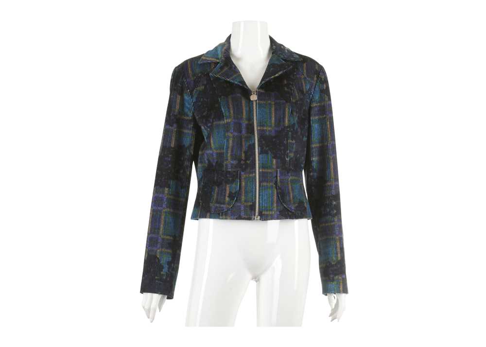 Lot 46 - Christian Lacroix Bazar Blue Jacket, 1990s,...