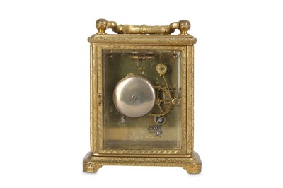 Lot 39 - A MID 19TH CENTURY FRENCH ENGRAVED GILT BRASS...