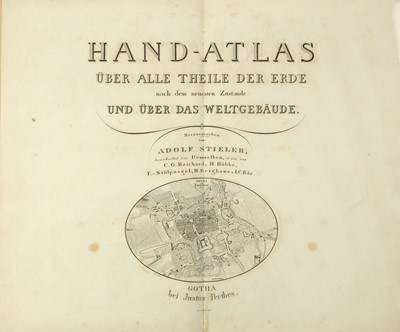 Lot 56 - Stieler (Adolf) Hand Atlas über alle theile...