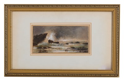 Lot 314 - W AYERST INGRAM RBA (BRITISH 1855-1913) Rocky...
