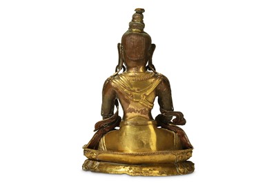 Lot 367 - A BRONZE FIGURE OF A BODHISATTVA. 18th/19th...